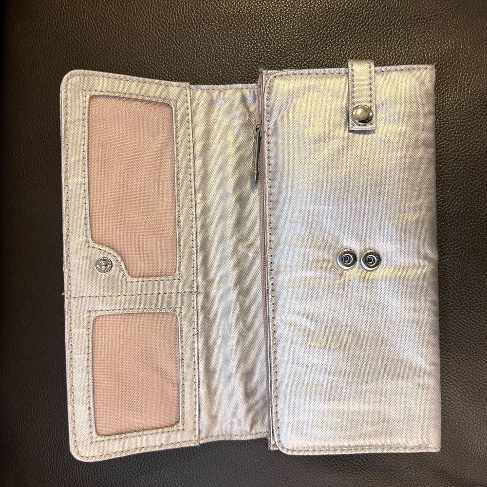 Kipling Metallic Silver Wallet - Picture 2 of 7